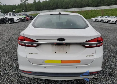 2018 Ford Fusion Se Hybrid z USA, uszkodzony, nr VIN 3FA6P0LU6JR171914
